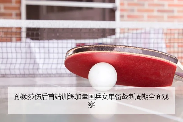 孙颖莎伤后首站训练加量国乒女单备战新周期全面观察